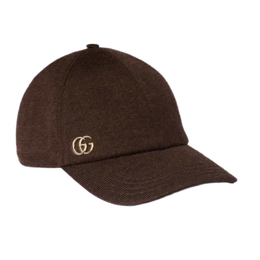 Gucci Wool Double G Baseball Cap