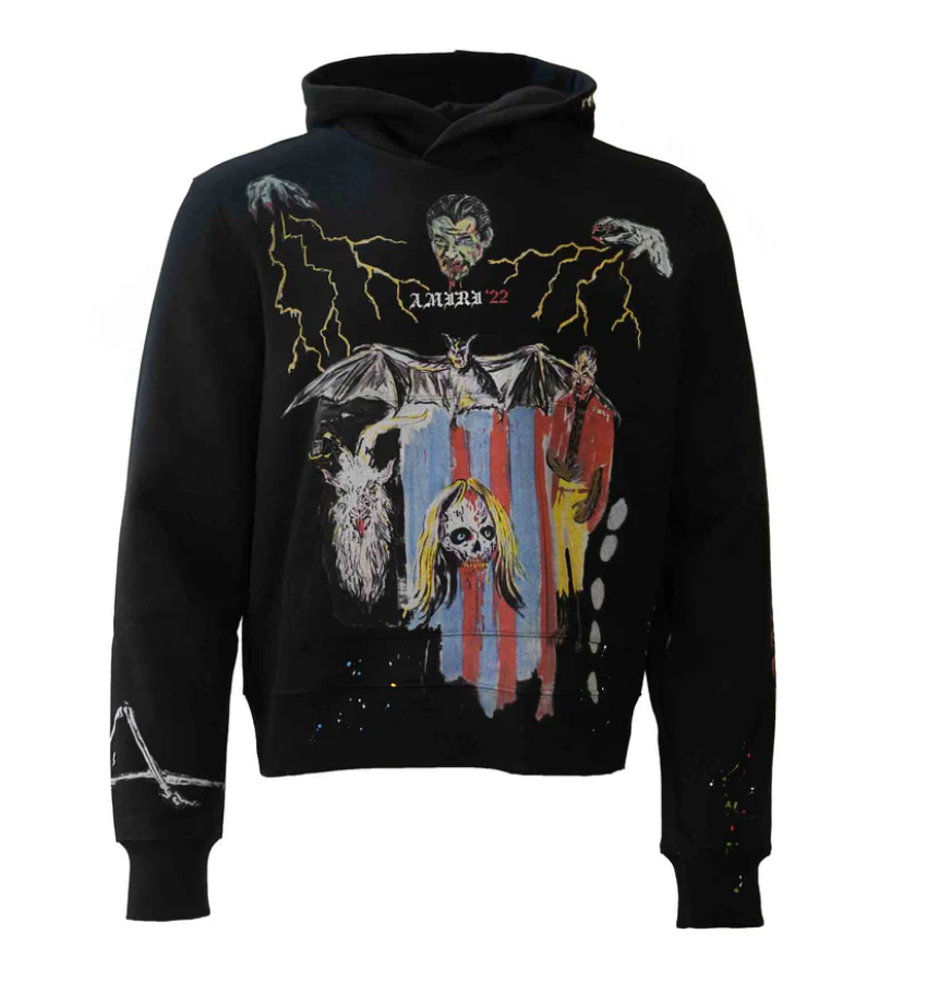 Amiri x Wes Lang Blood 38' Hoodie