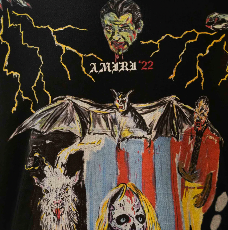 Amiri x Wes Lang Blood 38' Hoodie