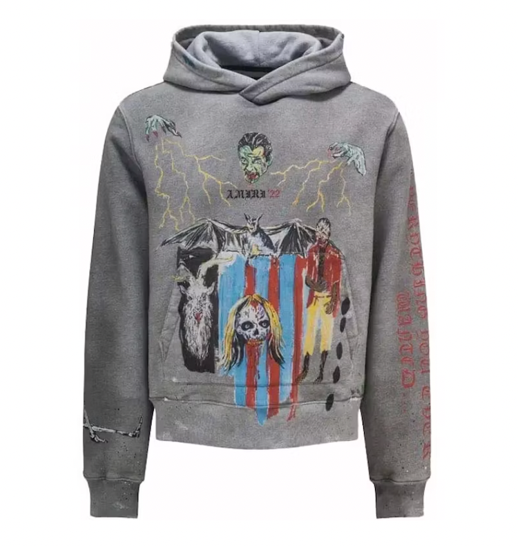 Amiri x Wes Lang Blood 38' Hoodie