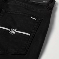 Amiri Tie Dye Jeans Black OD