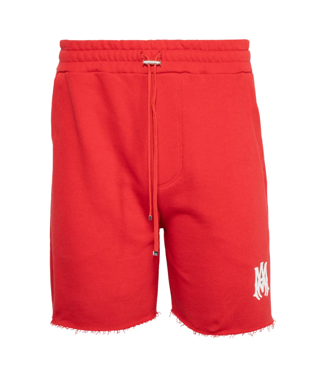 Amiri MA Logo Sweatshorts Red