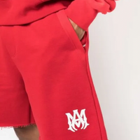 Amiri MA Logo Sweatshorts Red