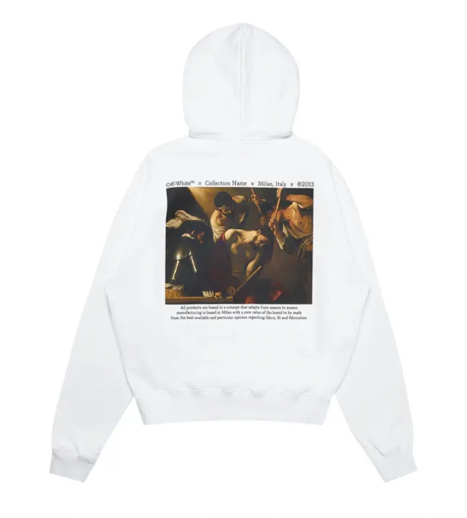Off-White Crowning Over Hoodie White