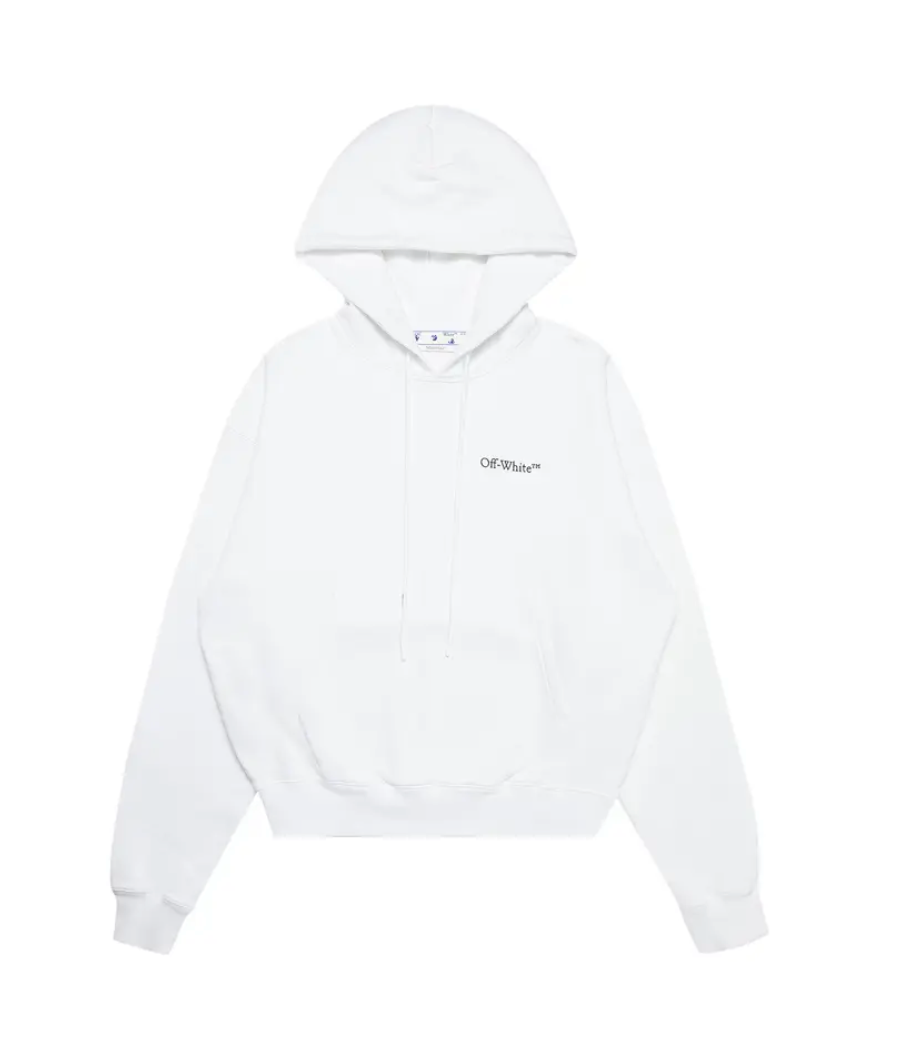 Off-White Crowning Over Hoodie White