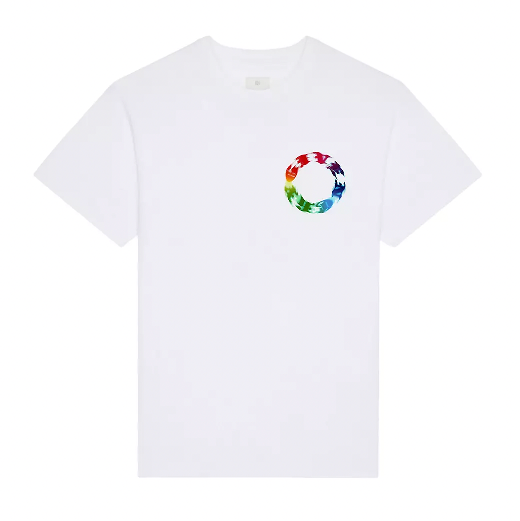 Givenchy Circle Logo T-Shirt White