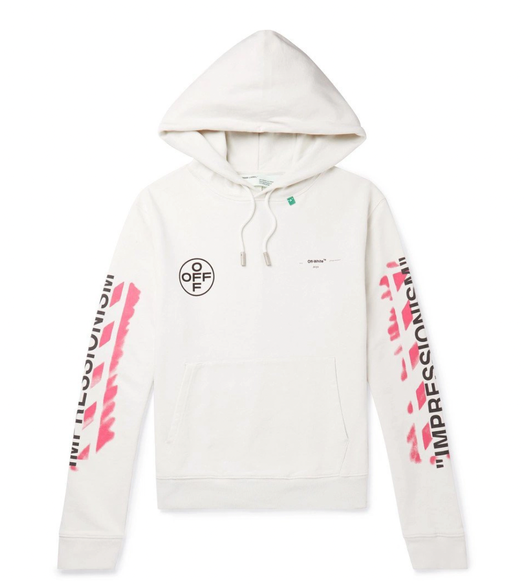 Off-White Diag Stencil Hoodie