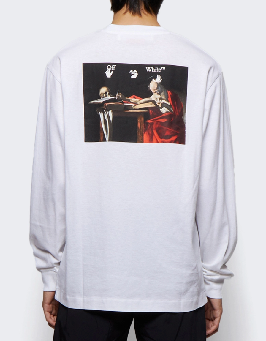 Off-White Caravaggio Paint Skate Longsleeve T-Shirt