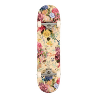 Louis Vuitton Flower Monogram Skateboard