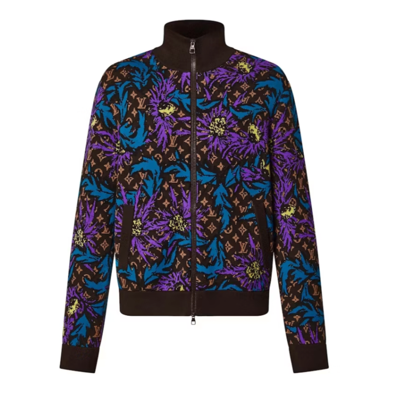 Louis Vuitton Monogram Thistle Zip-Through Jacket