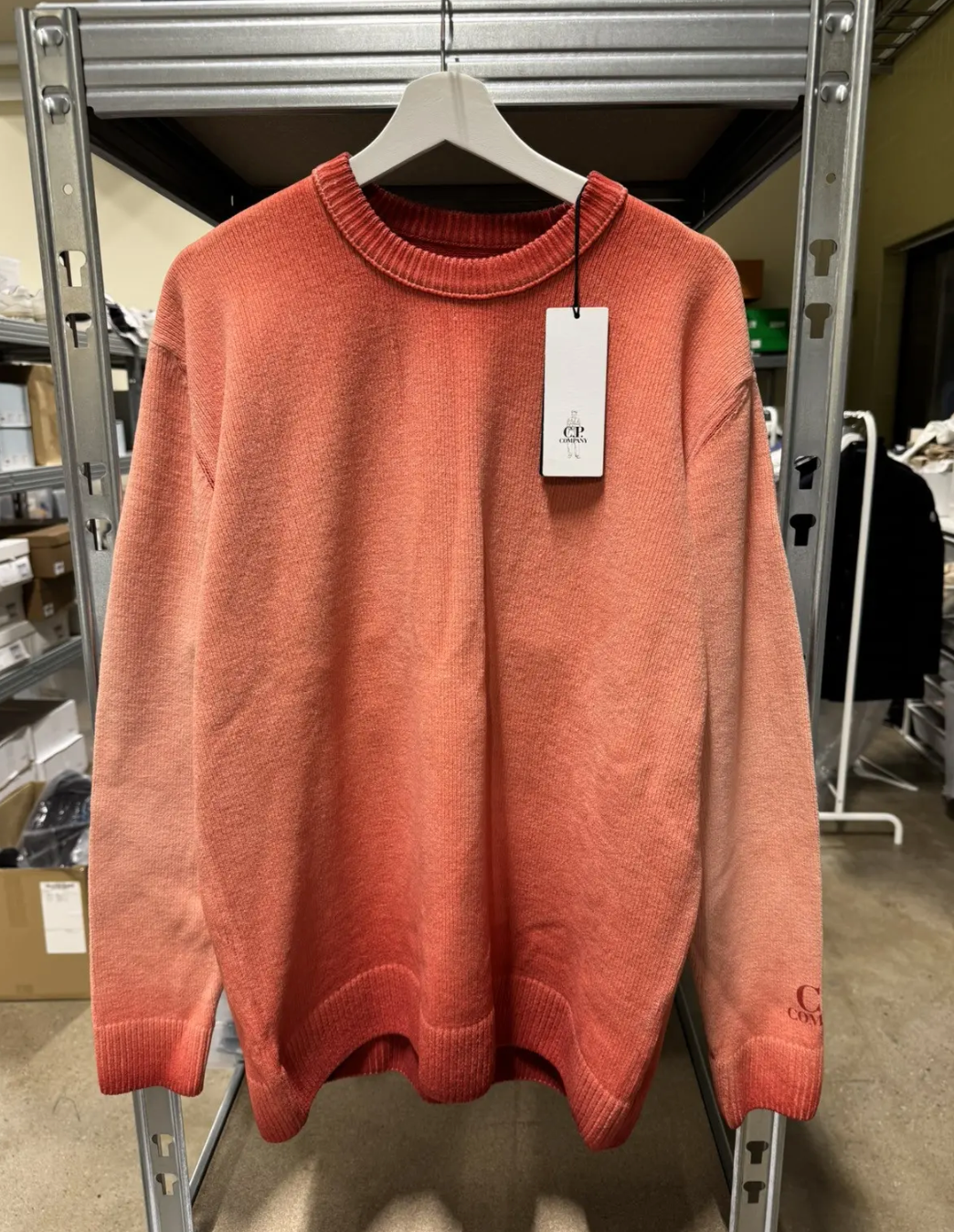C.P Company Knitted Reverse Sweater