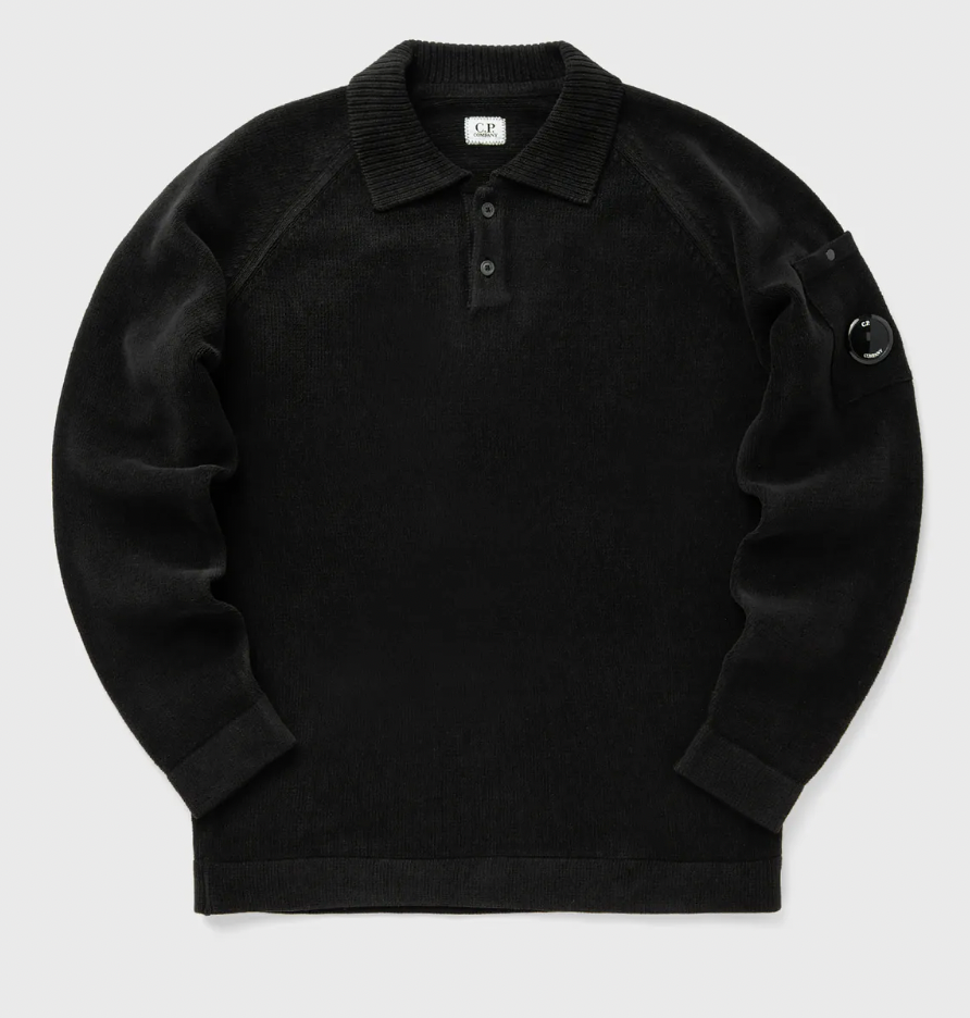 C.P Company Knitted Polo Collar Sweater