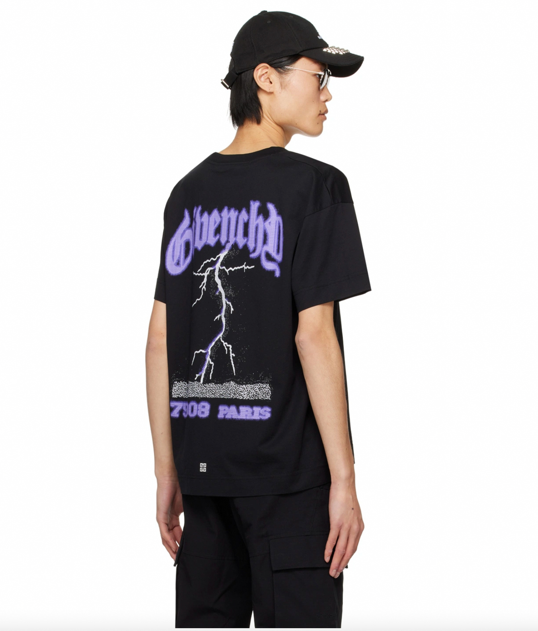 Givenchy Lightning Artwork T-Shirt