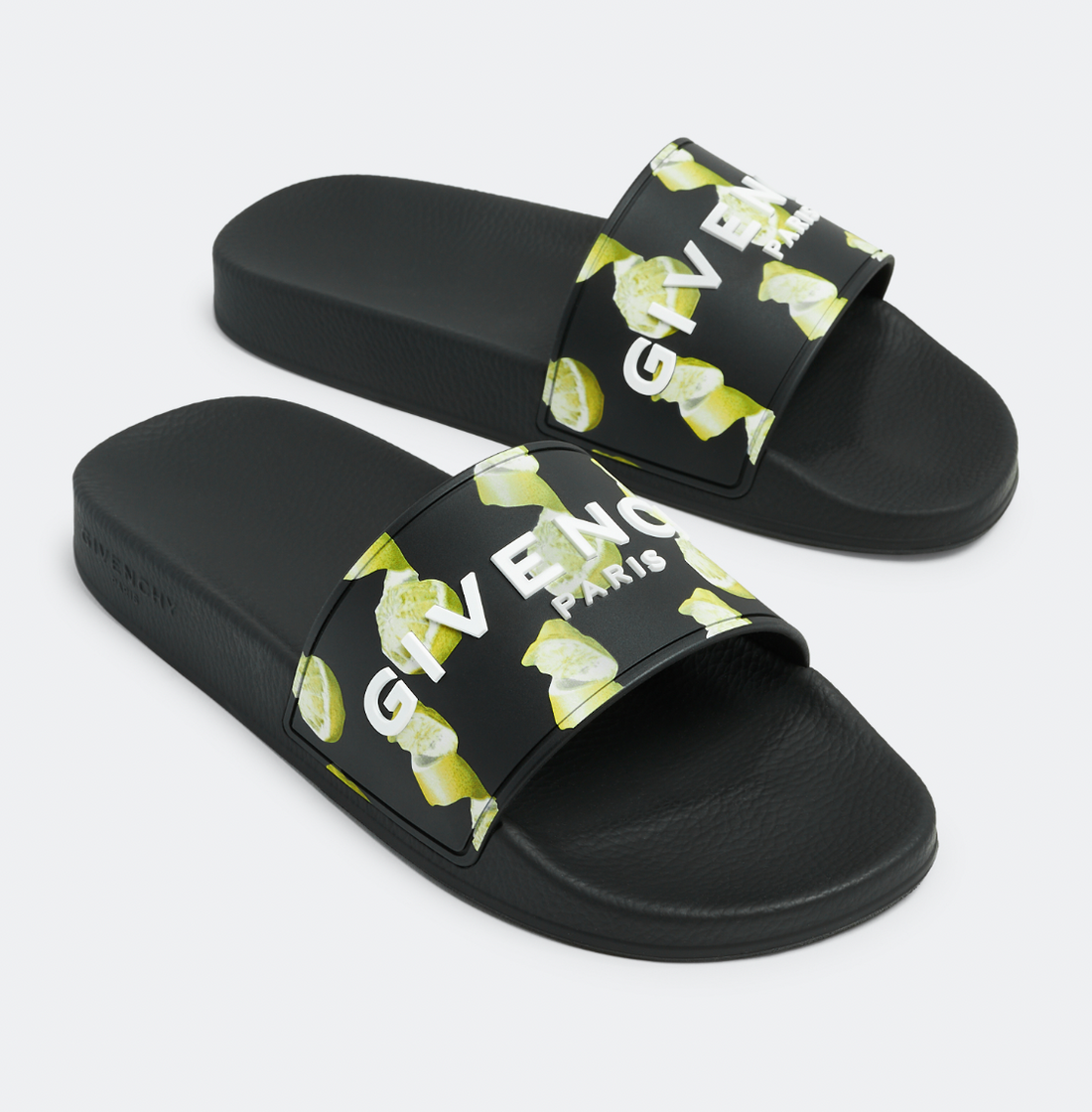 Givenchy Logo Printed Rubber Slides