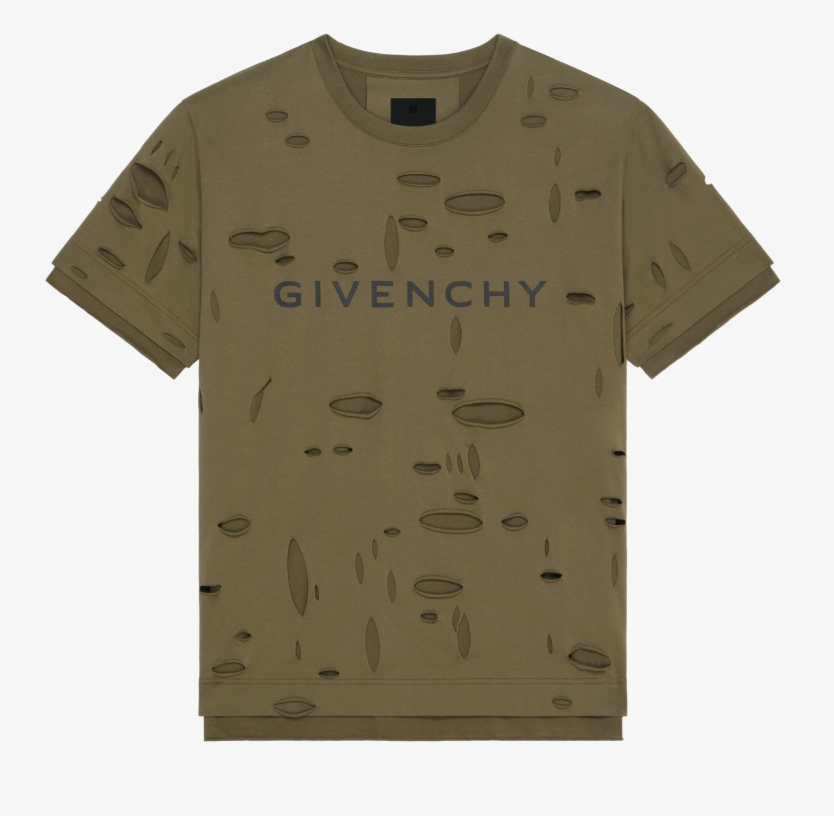 Givenchy Cut Out T-Shirt