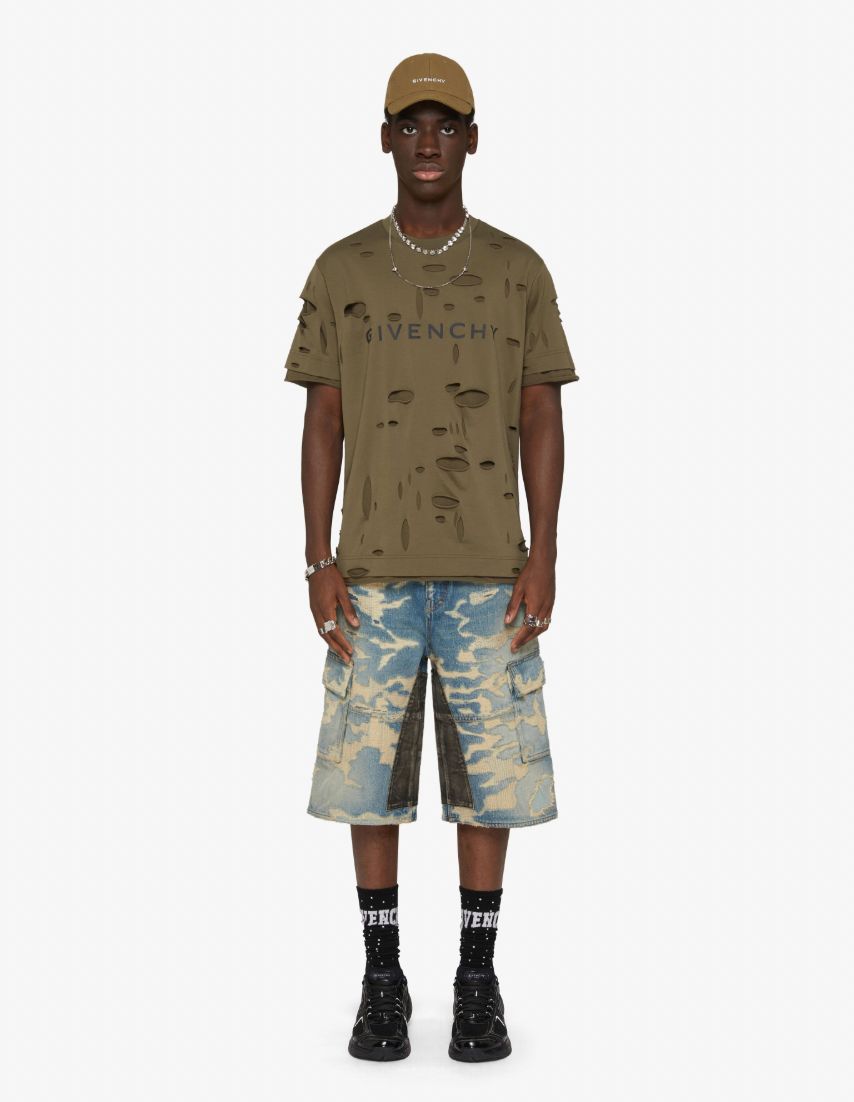 Givenchy Cut Out T-Shirt