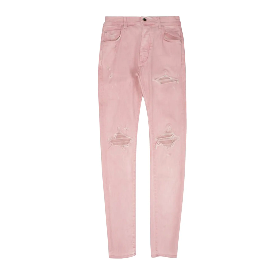 Amiri Sprayed Mx1 Pink Jeans