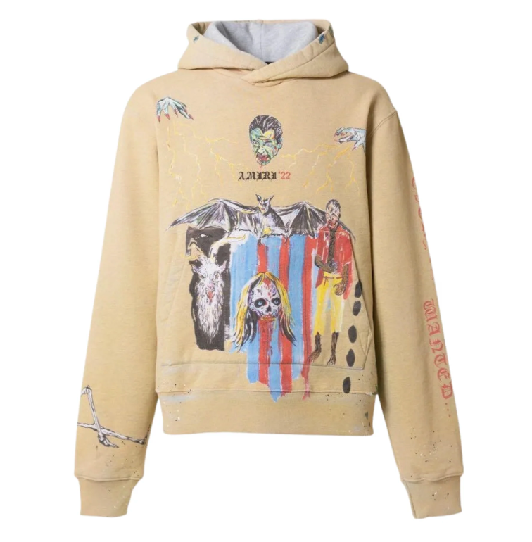 Amiri x Wes Lang Blood 38' Hoodie