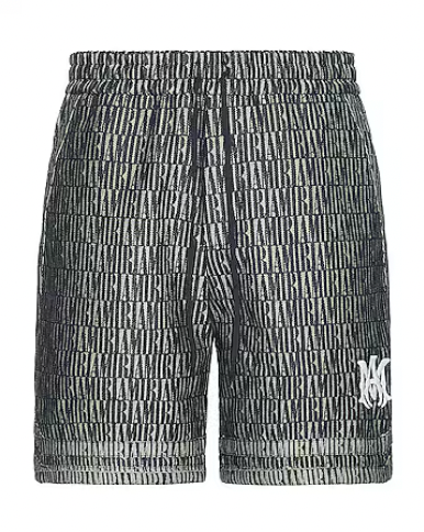 Amiri MA Jacquard BB Shorts Washed Indigo