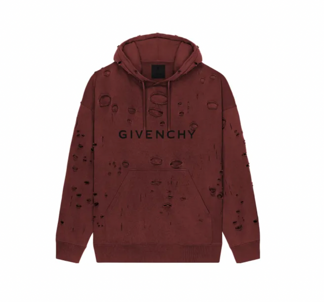 Givenchy Cut Out Hoodie