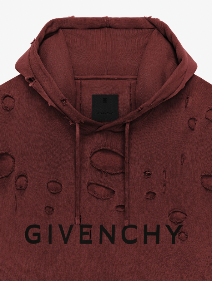 Givenchy Cut Out Hoodie