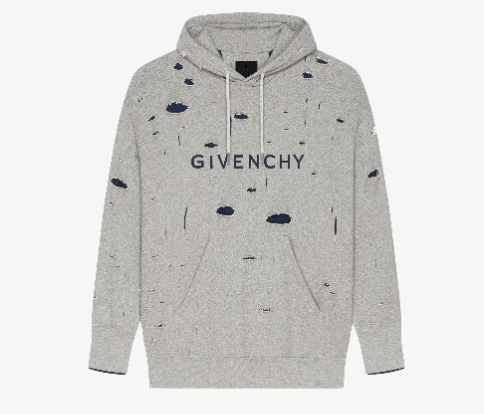 Givenchy Cut Out Hoodie