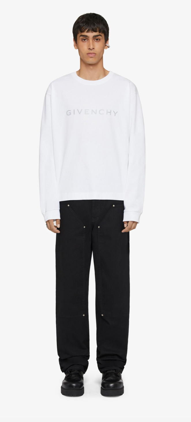 Givenchy Lightning Logo Longsleeve T-Shirt