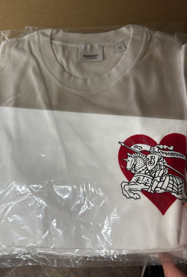 Burberry EKD T-Shirt White