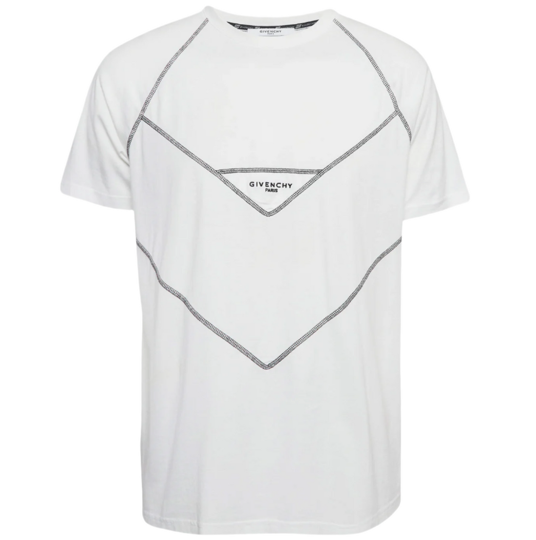 Givenchy Contrast Stitch Logo T-Shirt