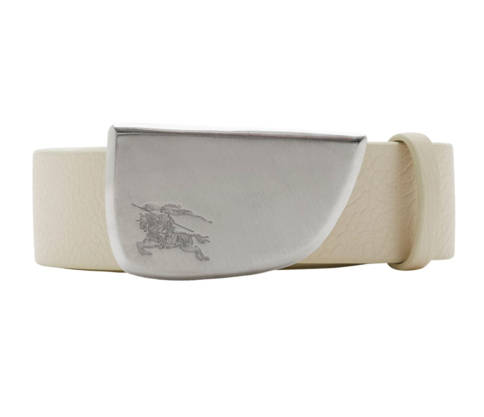 Burberry Leather Shield Belt