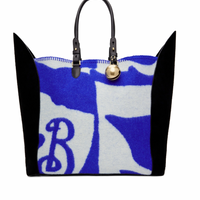 Burberry Multicolor Large Shield Tote Bag