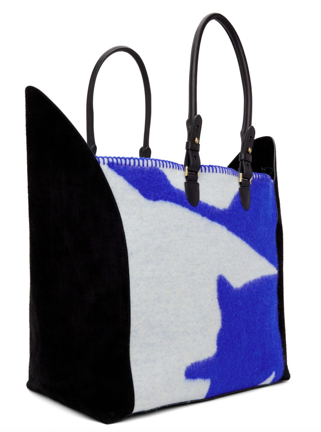 Burberry Multicolor Large Shield Tote Bag