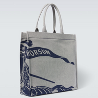 Burberry EKD Medium Canvas Tote Bag