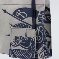 Burberry EKD Medium Canvas Tote Bag