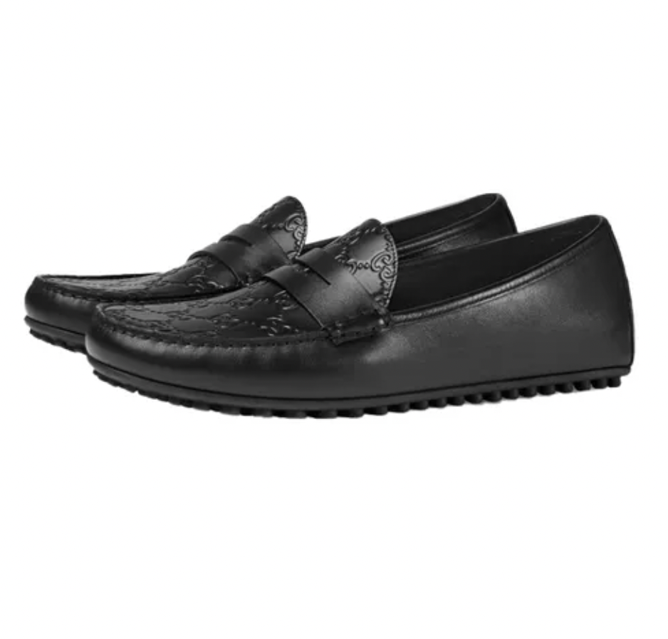 Gucci GG Signature Loafers