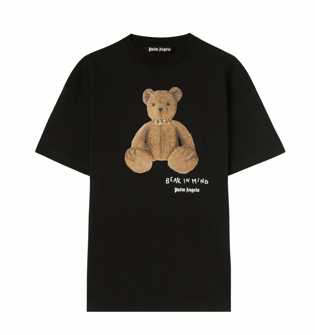 Palm Angels Bear In Mind T-shirt White and Black Sample