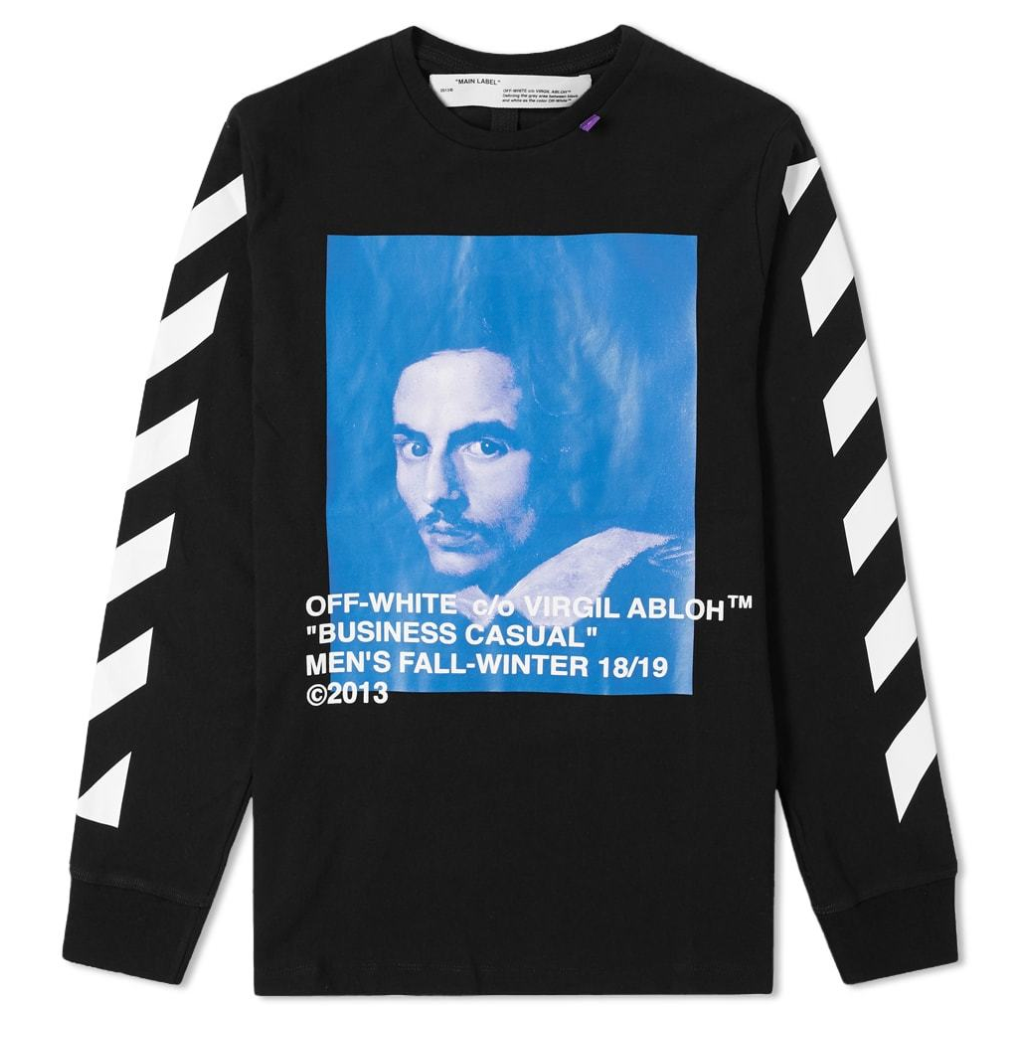Off-White Long Sleeve Bernini T-shirt