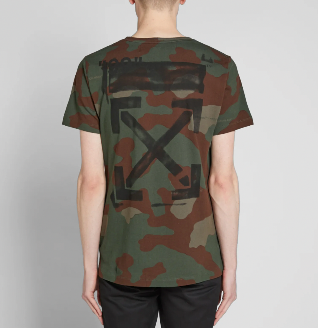 Off-white Camouflage Arrow T-shirt