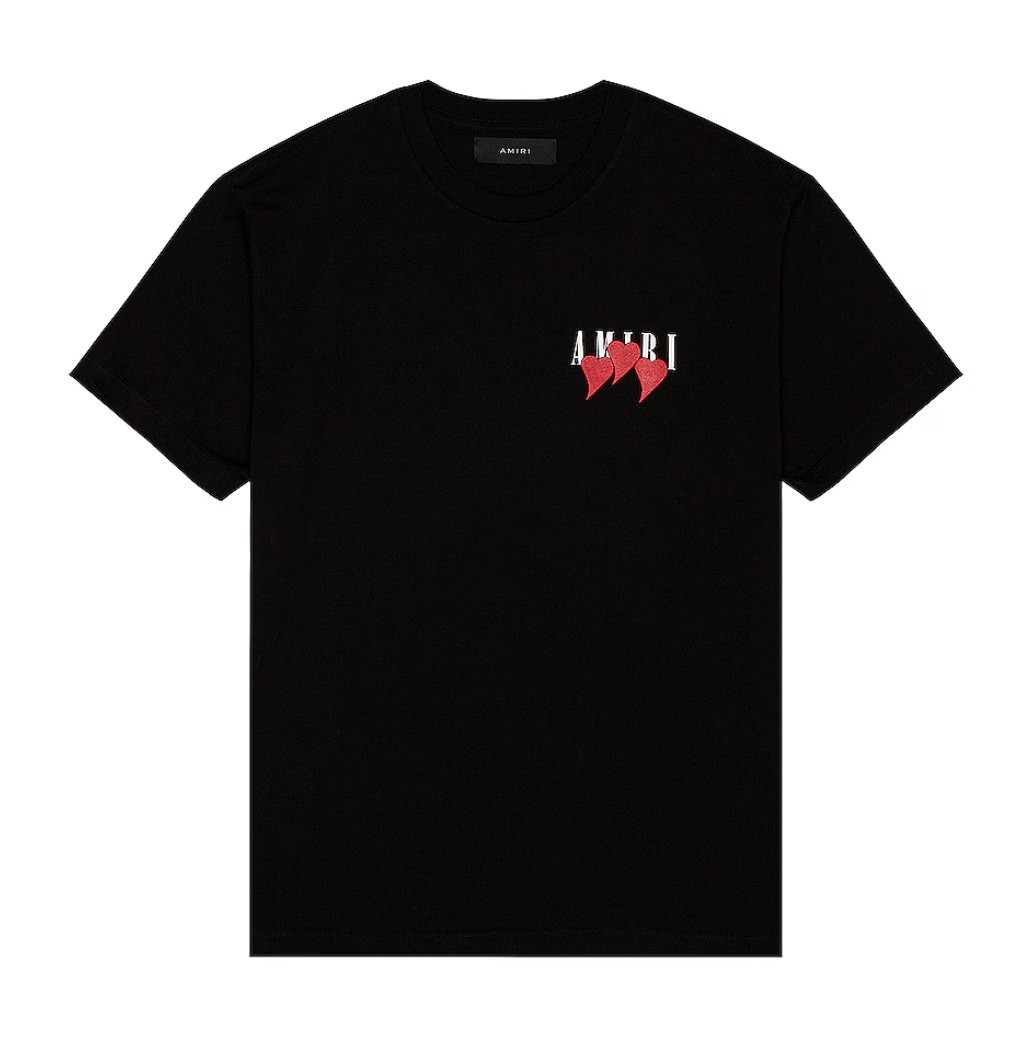Amiri Core Three Heart T-Shirt