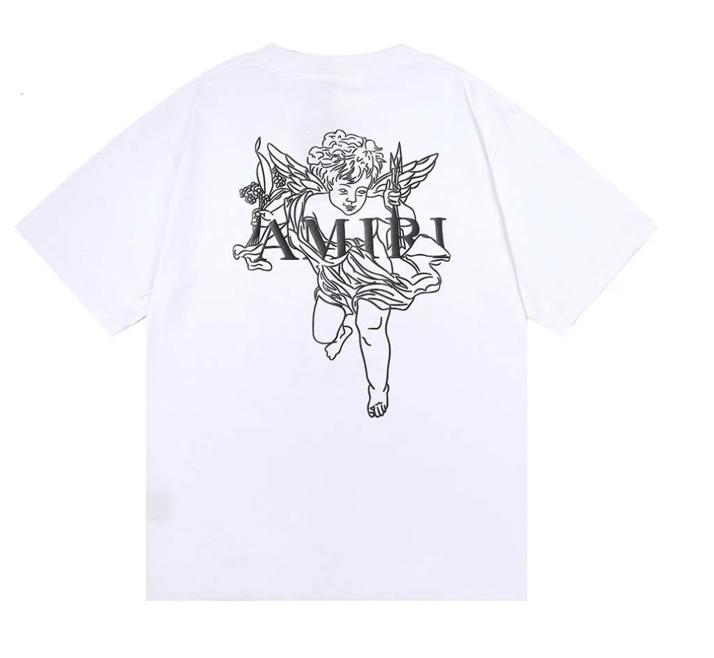 Amiri Outline Cherub Printed T-Shirt