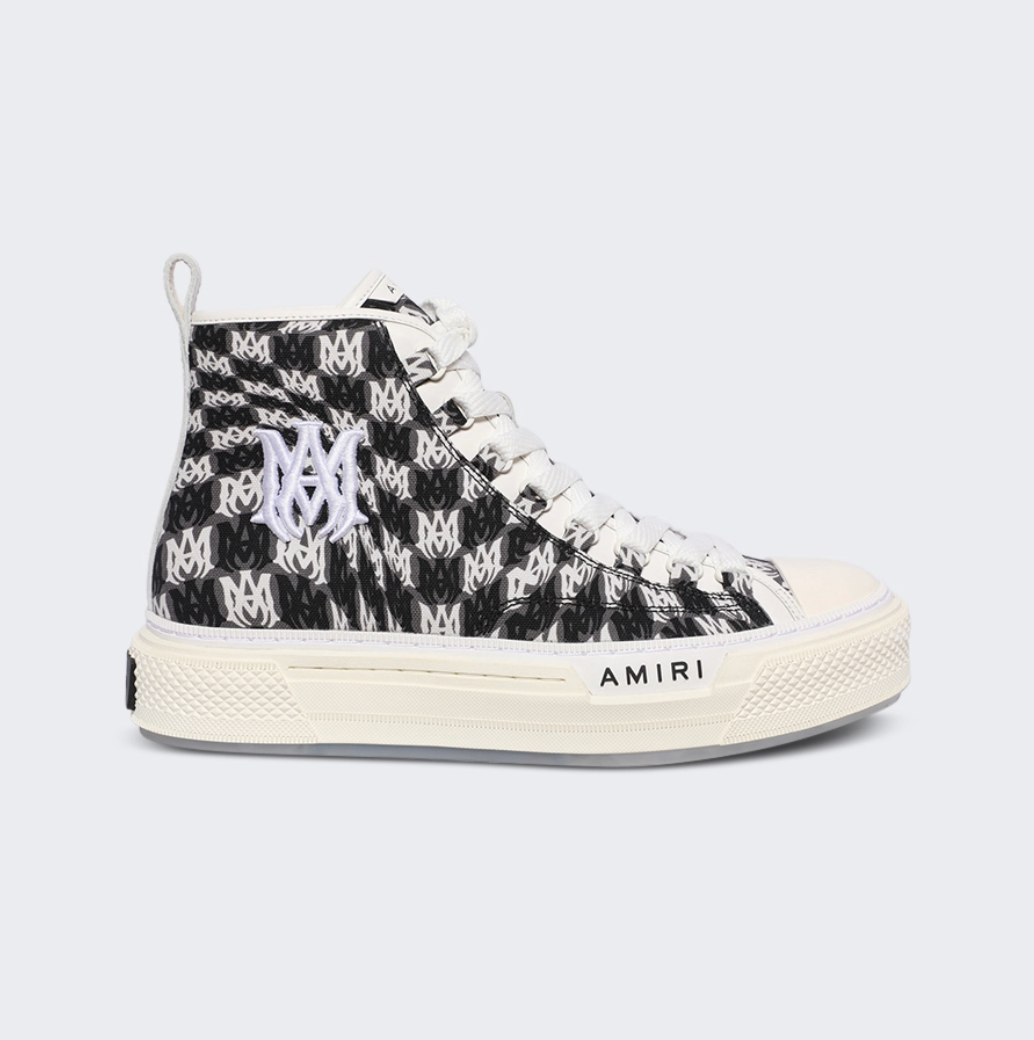 Amiri MA Warp Court High Black Sneaker