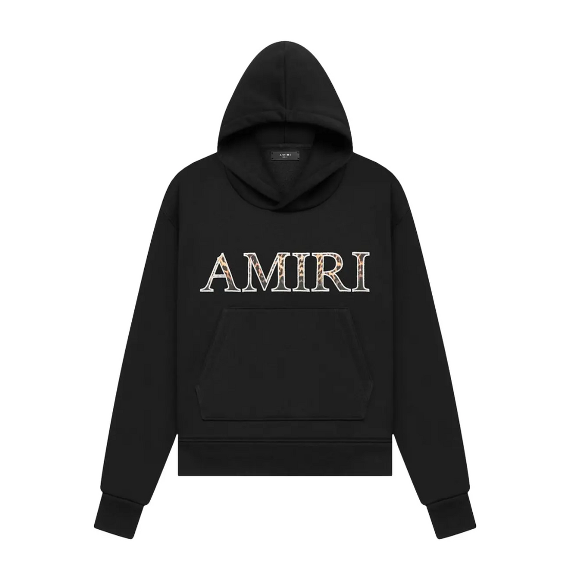 Amiri Leopard Applique Hoodie