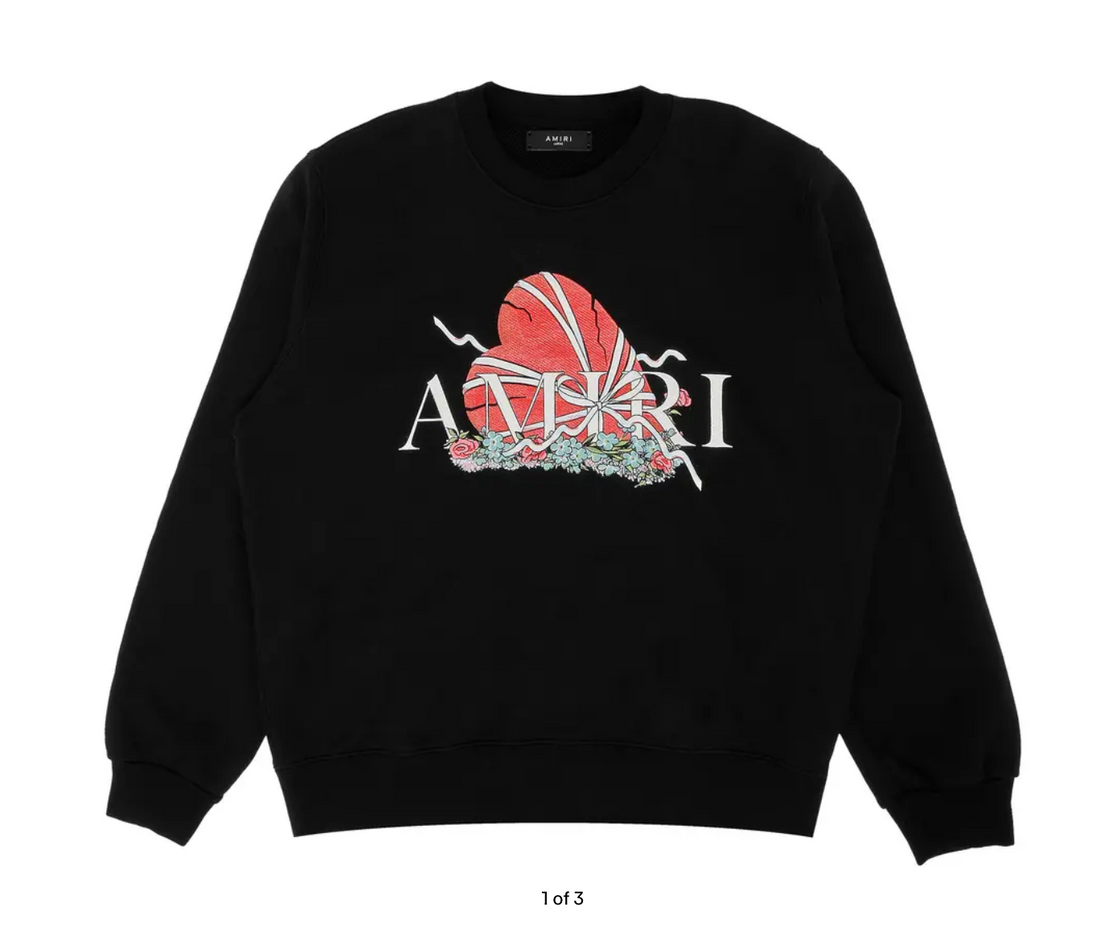 Amiri Broken Heart Sweatshirt