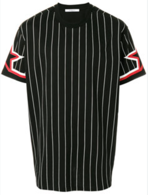 Givenchy Star Striped T-Shirt