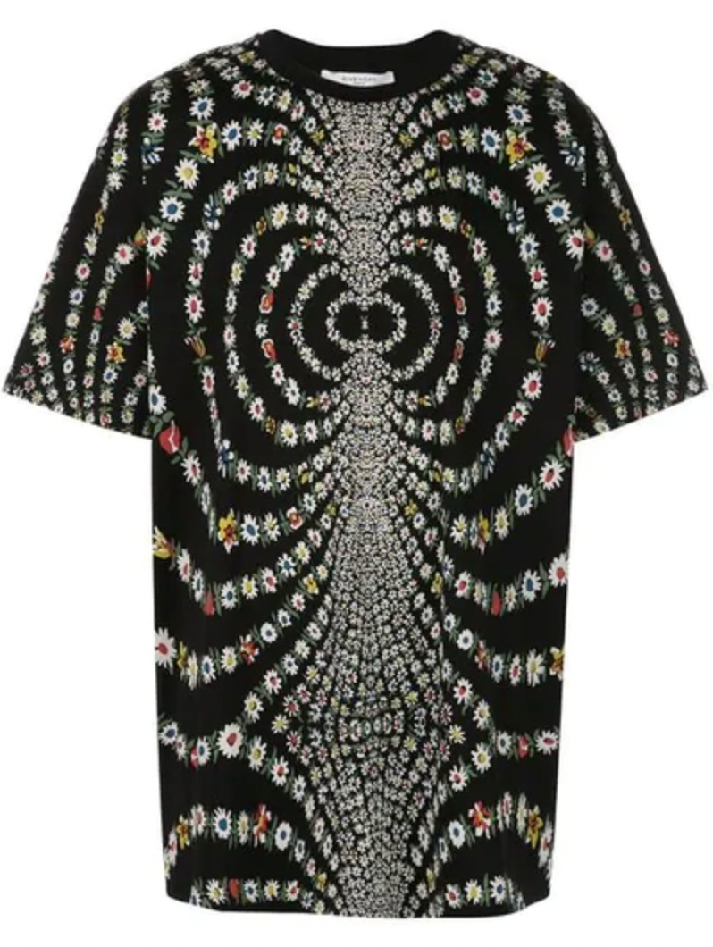 Givenchy Mirrored Daisy T-Shirt