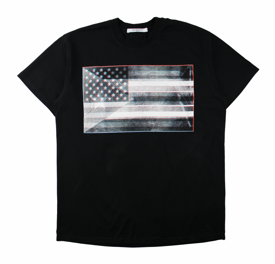 Givenchy American Flag T-Shirt