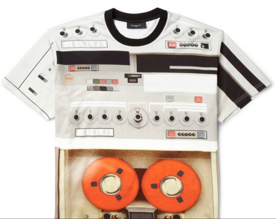 Givenchy Tape Deck T-shirt