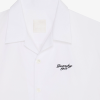 Givenchy Logo Embroidery Bowling Shirt