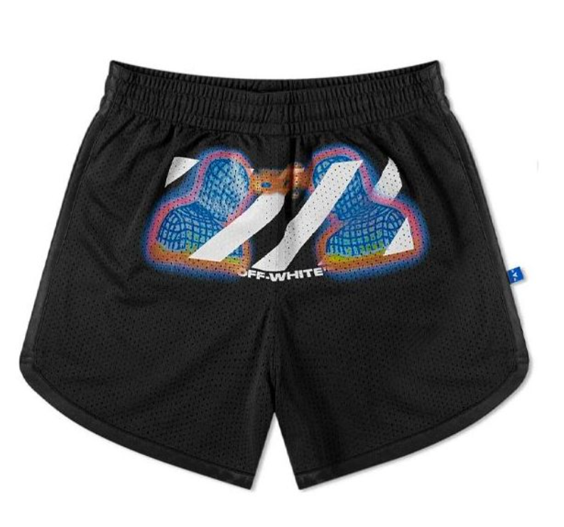 Off-White Diag Mesh Shorts