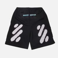 Off-White Diag Spray Mesh Shorts
